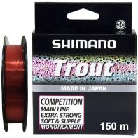 Леска Shimano Trout Competition Mono 150m 0.22mm 4.05kg Red (22663193)